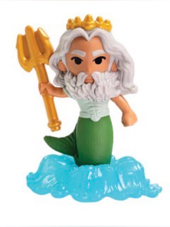 Disney Other - Disney McDonald’s The Little Mermaid Happy Meal Toy #3 King Tritan Brand New